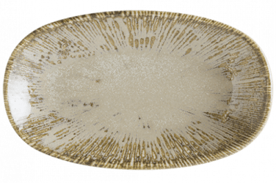 Порцеланова овална чиния пица 24 x 14 см, Sand Snell, Bonna Турция