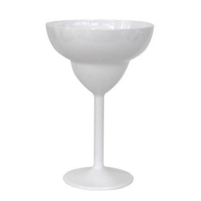 Чаша за маргарита 350 мл PREMIUM, бял цвят, поликарбонат