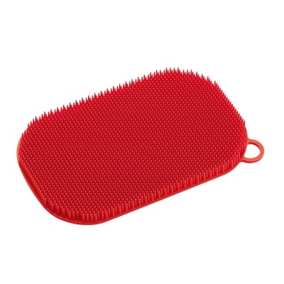 Силиконова гъба за почистване на кухня, червен цвят, Küchenprofi Германия