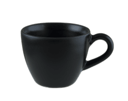 Порцеланова черна чаша за еспресо кафе 80 мл NOTTE, Bonna Турция