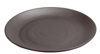 Меламинова чиния 18 см SHIBUI, черен цвят