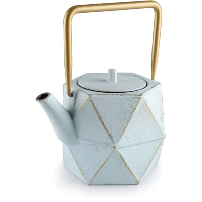 Чугунен чайник с филтър 1200 мл KERALA, син цвят, IBILI Испания