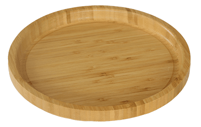 Кръгла бамбукова табла за сервиране 39.5 см