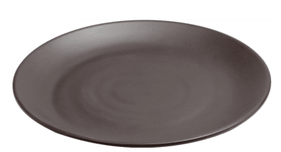 Меламинова чиния 26 см SHIBUI, черен цвят