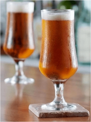 Стъклени чаши за бира / коктейл 365 мл ARIADNE, 6 броя