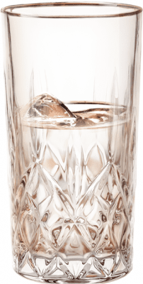 EVEREST стъклени чаши за вода 350 мл, 6 броя