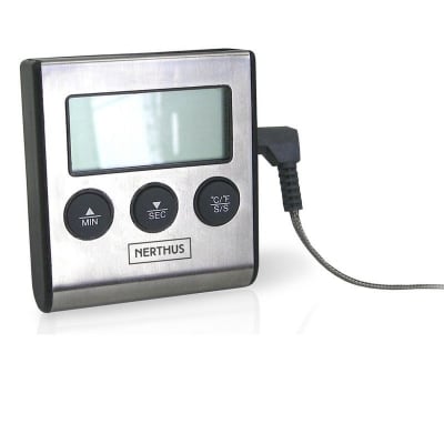 Цифров термометър със сонда и таймер, Vin Bouquet Испания
