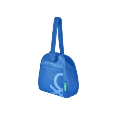 Неопренова чанта за обяд, син цвят, United Colors Of Benetton