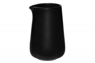Порцеланова каничка за мляко 400 мл MAKU, черен цвят, Tammer Brands Финландия