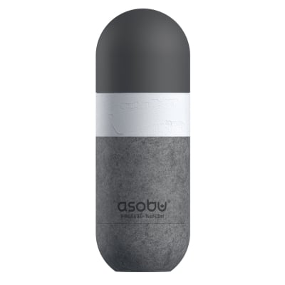  Двустенна термо бутилка 420 мл ORB, сив цвят, ASOBU Канада