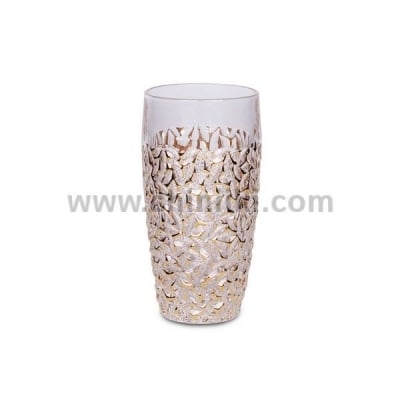 Nicolette Gold Marble кристални чаши за вода 430 мл, 6 броя, Bohemia Crystal