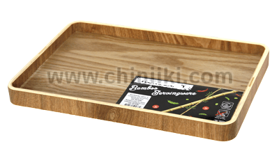 Бамбукова правоъгълна табла за сервиране, 41 x 29 x 2.7 см