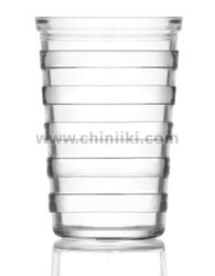 Стъклени чаши за сок 200 мл STRIPE, 6 броя