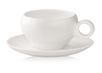 Порцеланов сервиз за кафе или чай 280 мл, 12 части, SIDNEY WHITE