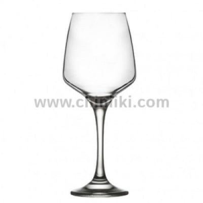 Стъклени чаши за червено вино 380 мл KING, 12 броя