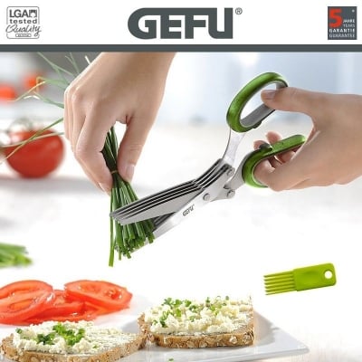 Ножица за подправки CUTARE, зелен цвят, GEFU Германия