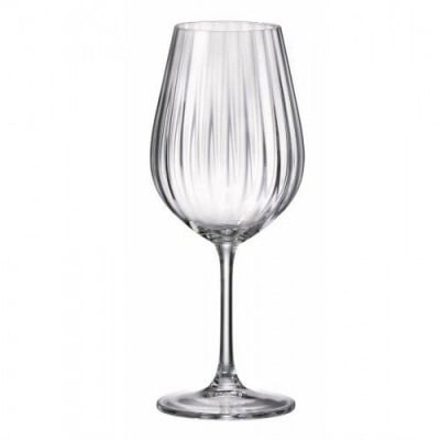 SARAH OPTIC чаши за червено вино 520 мл, 6 броя, Bohemia Royal Crystal