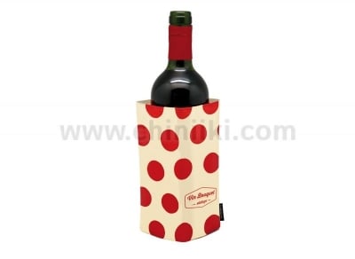 Охладител с гел за бутилки, бежов цвят VINTAGE, Vin Bouquet Испания