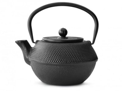 Чугунен чайник с филтър 800 мл JANG, черен цвят, BREDEMEIJER Нидерландия