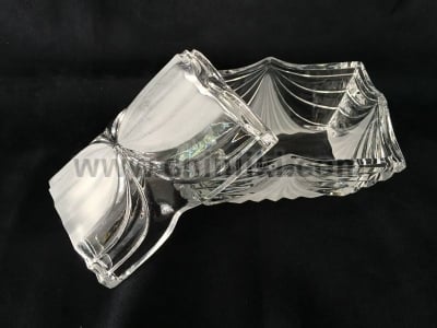 Кристална бижутерка с мат елементи - 2 части, Violetta Crystal Полша