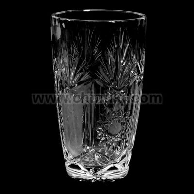 Поморие кристална ваза за цветя 18 см, Zawiercie Crystal