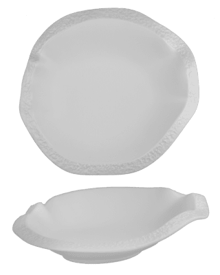 Порцеланова дълбока чиния 22 см NEST WHITE, бял цвят