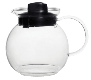 Термоустойчива кана за чай със стъклена дръжка 1.5 литра MAJA, различни цветове, Termisil Полша