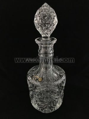 Кристално шише със запушалка 750 мл, Bohemia Crystal Чехия