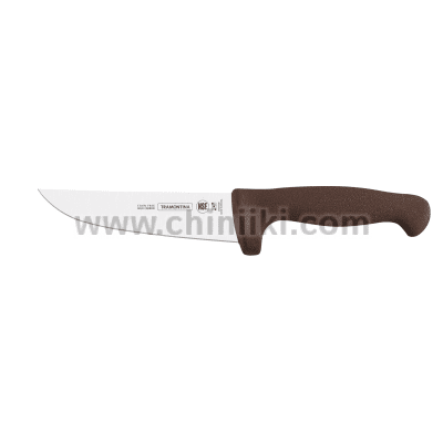 Нож за месо с кафява дръжка 15 см, Tramontina Бразилия