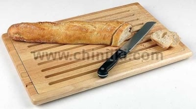 Кухненска дъска за рязане на хляб с улей 53 x 32 см, APS Германия