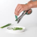 Кухненска ножица за подправки с четка за почистване, Tasty+ Fir Green, BRABANTIA Холандия