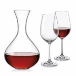 Комплект декантер с 2 чаши за вино Viola, Bohemia Royal Crystal Чехия