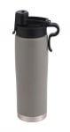 Метална вакуумна термо бутилка за вода 500 мл Walking, сив цвят, Bergner Австрия