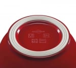 Меламинова купа за разбиване 1 литър, червен цвят, Kuchenprofi Германия