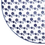 Порцеланова чиния за основно ястие 27 см NAVIA BLUE FLOWER, сини цветя, HOMLA Полша