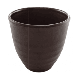 Меламинова чаша 7.5 см - 200 мл SHIBUI, черен цвят