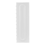 Сладкарска шпатула за глазура оребрена 22 x 7 см, модел 1