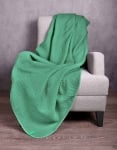 Одеяло Rainbow 140 х 190 см, зелен цвят, вафел, United Colors Of Benetton