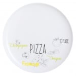 Чиния за пица 32 см с декор STEAK, Luminarc Friends Time