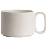 Керамична чаша за чай 200 мл, бял цвят, Kapimex Холандия