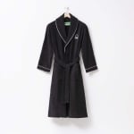 Халат за баня B&W L/XL, черен цвят, United Colors Of Benetton