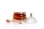 Кристален съд за мед Пчелен кошер, Bohemia Crystal Чехия
