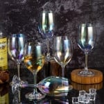 Стъклени чаши за вино 350 мл, 6 броя Chameleon