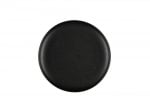 Керамична основна чиния Robuste 2 броя Ø 21 см, черен мат с повърхност стил чугун MAKU, Tammer Brands Финландия