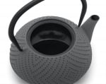 Чугунен чайник 1.2 литра Fujian, сив цвят, BREDEMEIJER Нидерландия