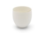 Порцеланов чайник с 2 броя чаши и стоманен филтър 1.2 литра Canterbury, бял цвят, BREDEMEIJER Нидерландия