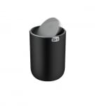 Пластмасово кошче за маса 1.5 литра FANDY, черен цвят, EKO EUROPE Холандия