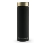 Двустенна термо бутилка с вакуумна изолация “LE BATON“ - 500 мл - черна/злато, ASOBU Канада