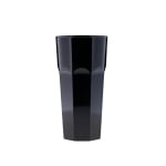 Чаша за вода 360 мл PREMIUM, черен цвят, поликарбонат
