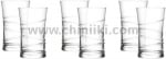 Стъклени чаши за вода и безалкохолни напитки 340 мл RING, 6 броя
